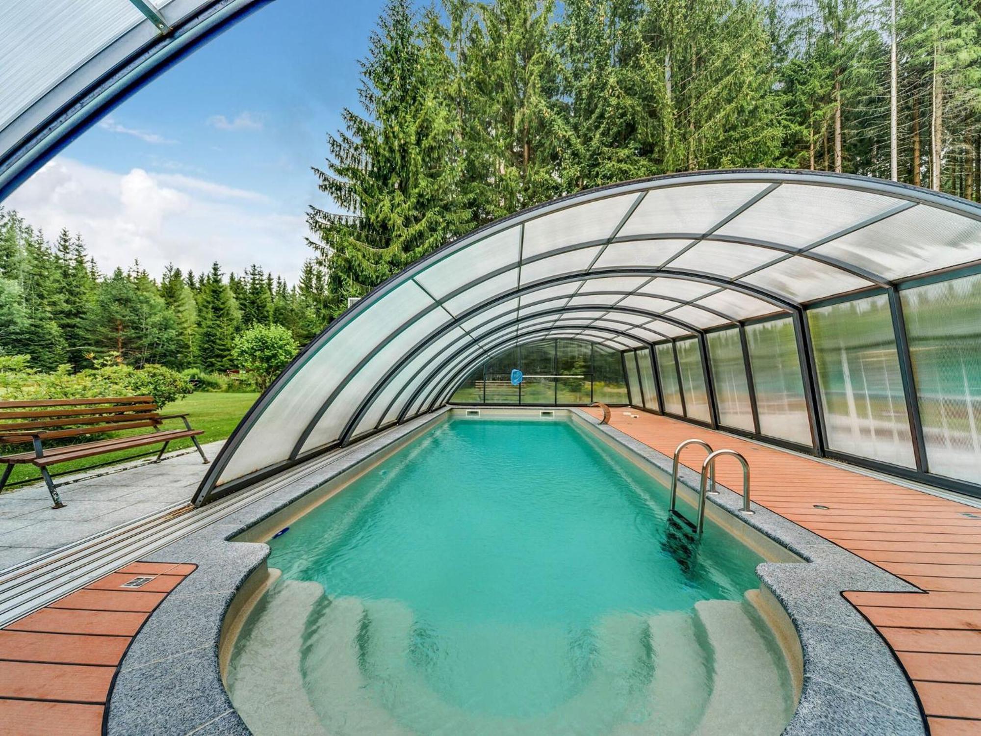 Holiday Home With Shared Pool In J Gersgr N Bad Reiboldsgruen Exterior photo